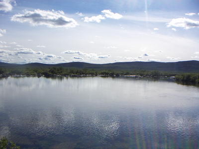Alajuoksun suvantoja