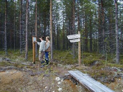 Norjalaisveljekset navigoimassa 