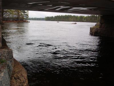 Miekankosken 'kalastus'puoli (Kuva: Larvaaja)